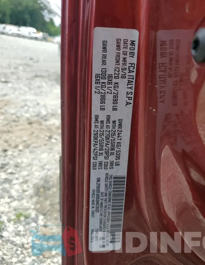 ZFBHRFAB1K6M03600 Photo# 13