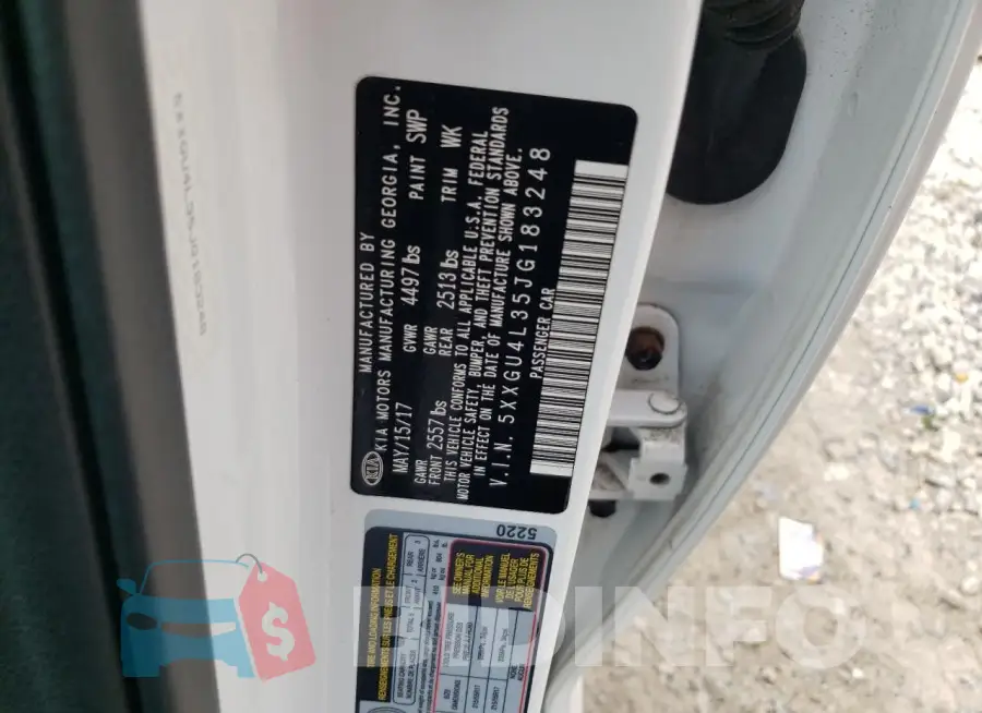 5XXGU4L35JG183248 Photo# 12
