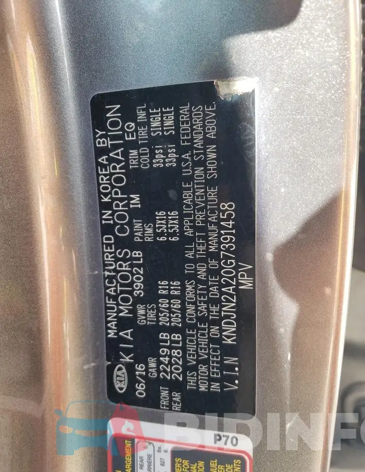 KNDJN2A20G7391458 Photo# 12