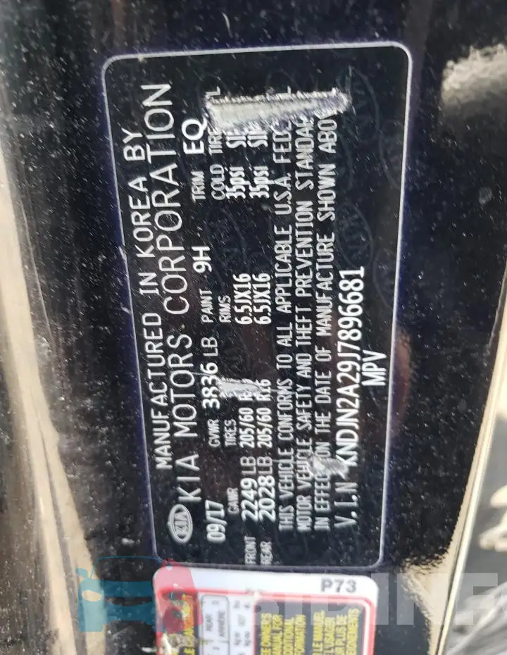 KNDJN2A29J7896681 Photo# 12