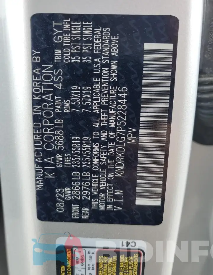 KNDRKDLG7P5228446 Photo# 14