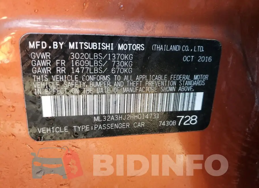 ML32A3HJ2HH014731 Photo# 12