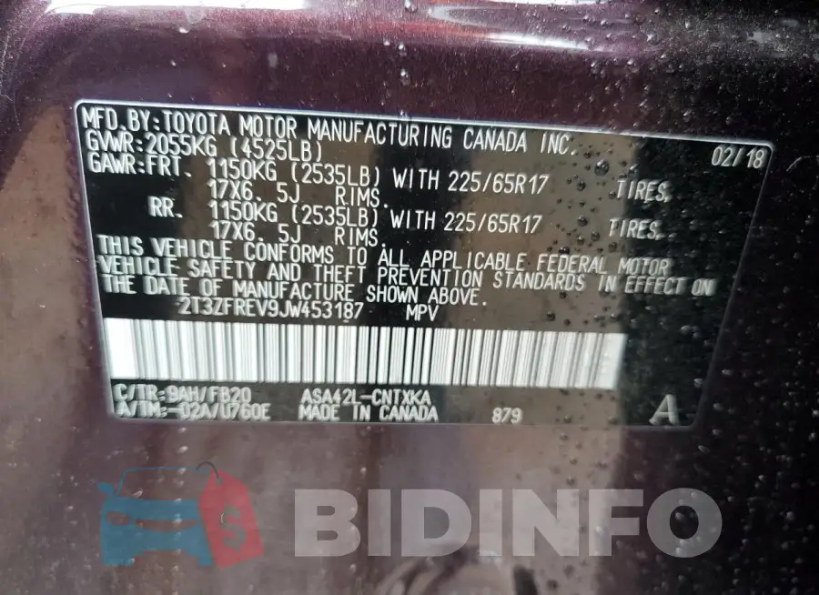2T3ZFREV9JW453187 Photo# 14