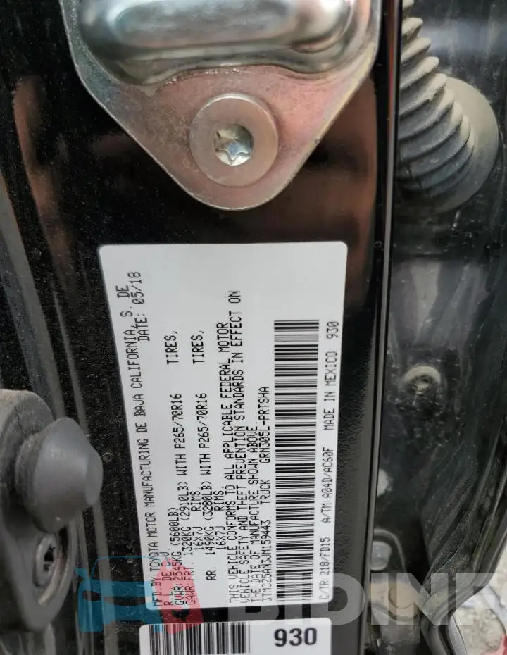 3TMCZ5AN3JM159443 Photo# 12