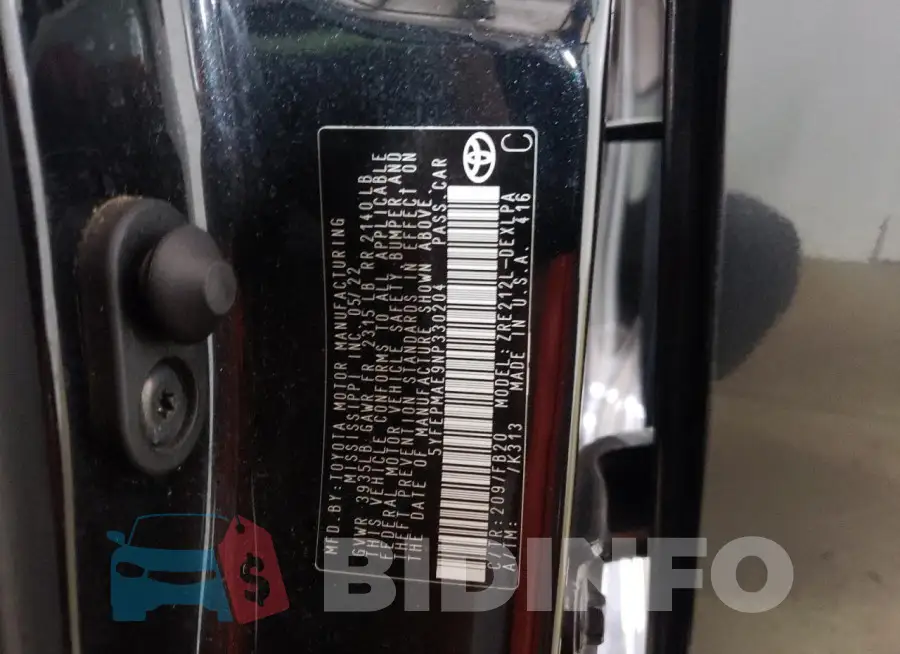 5YFEPMAE9NP330204 Photo# 12