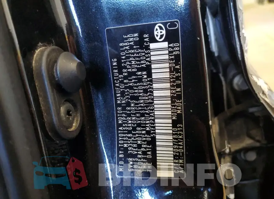 5YFEPRAE6LP073271 Photo# 12