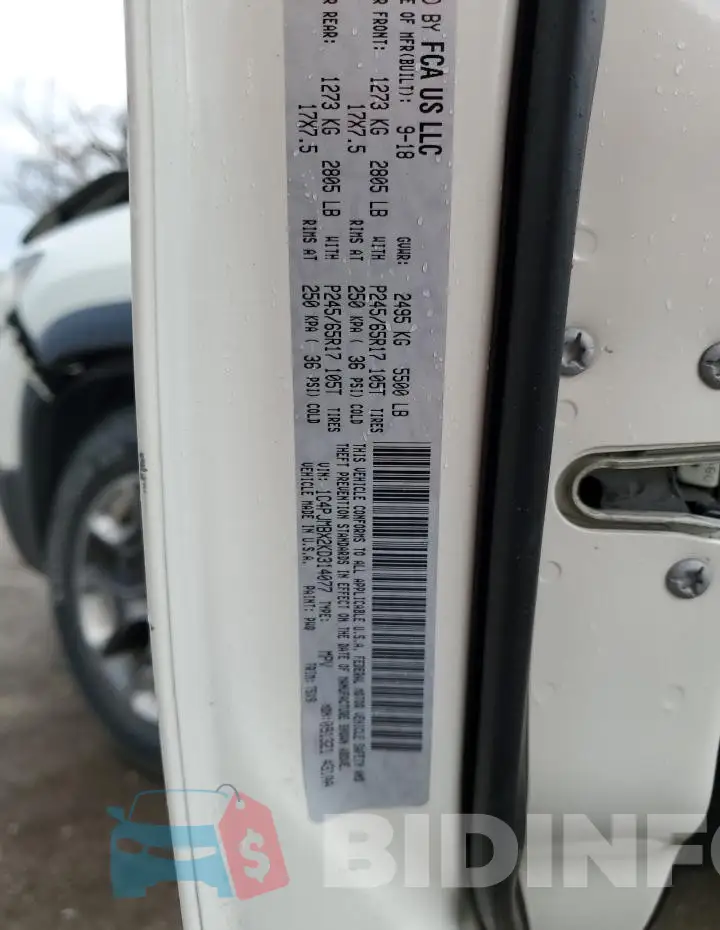 1C4PJMBX2KD314077 Photo# 13