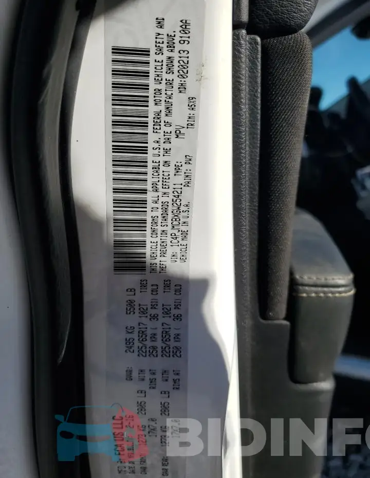 1C4PJMCBXGW254211 Photo# 13