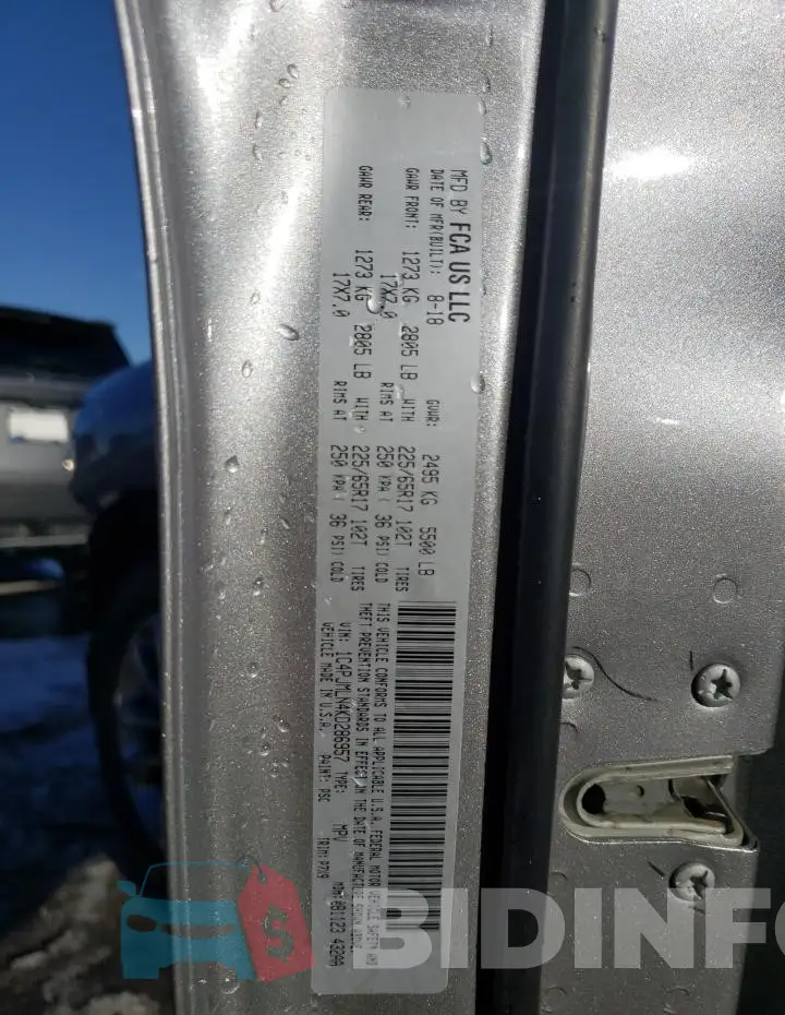 1C4PJMLN4KD286957 Photo# 13