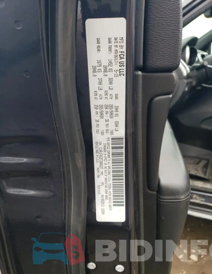 1C4RJFAG2FC866227 Photo# 12