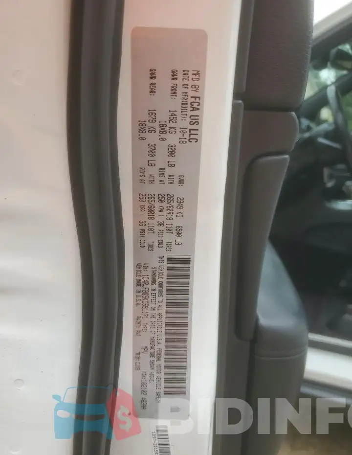 1C4RJFBG5KC591171 Photo# 12