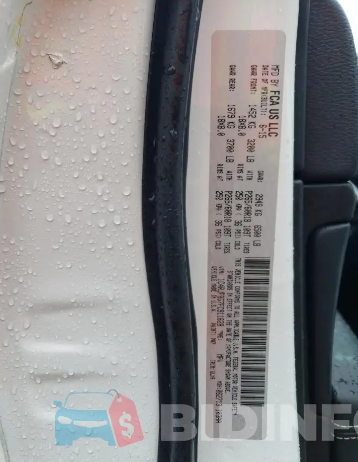 1C4RJFBG7FC911628 Photo# 13