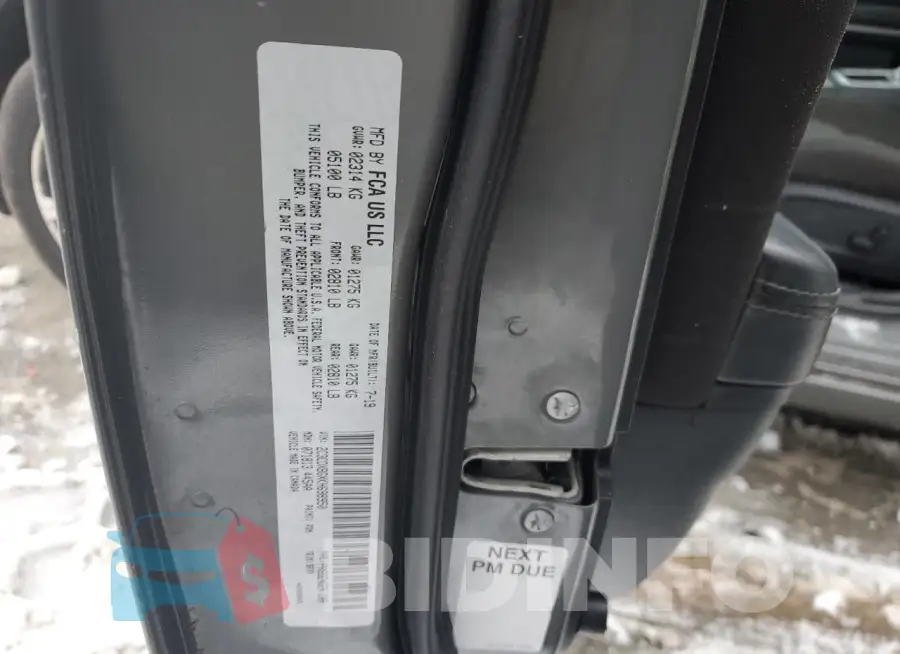 2C3CDXBGXKH698950 Photo# 12