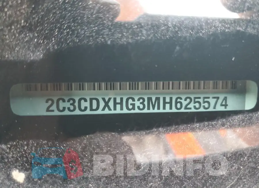 2C3CDXHG3MH625574 Photo# 12