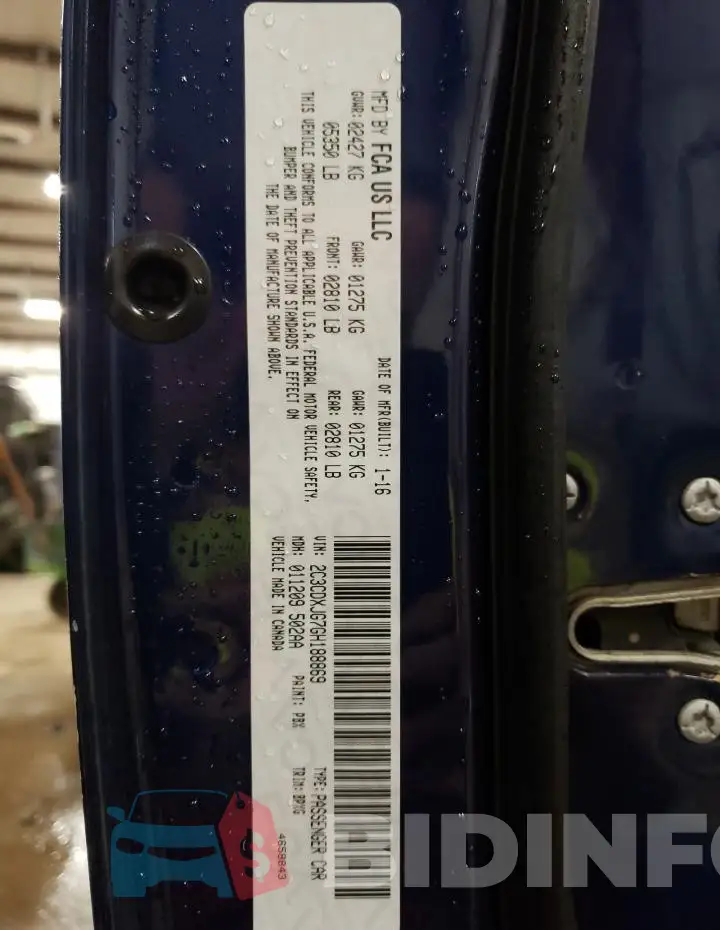 2C3CDXJG7GH188869 Photo# 12