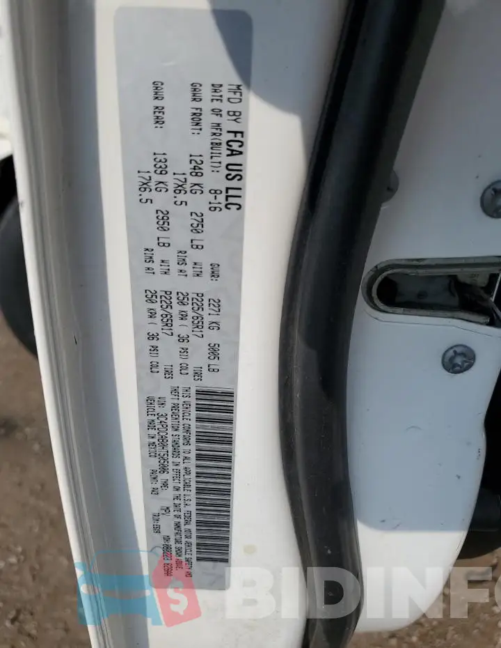 3C4PDCAB0HT505006 Photo# 13