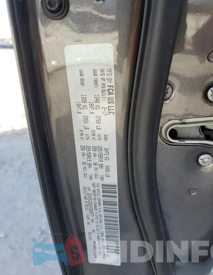 3C4PDCGG2HT605577 Photo# 13