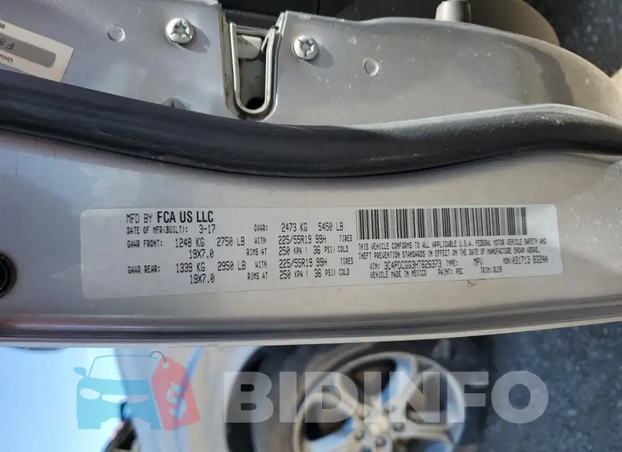 3C4PDCGG3HT626373 Photo# 12