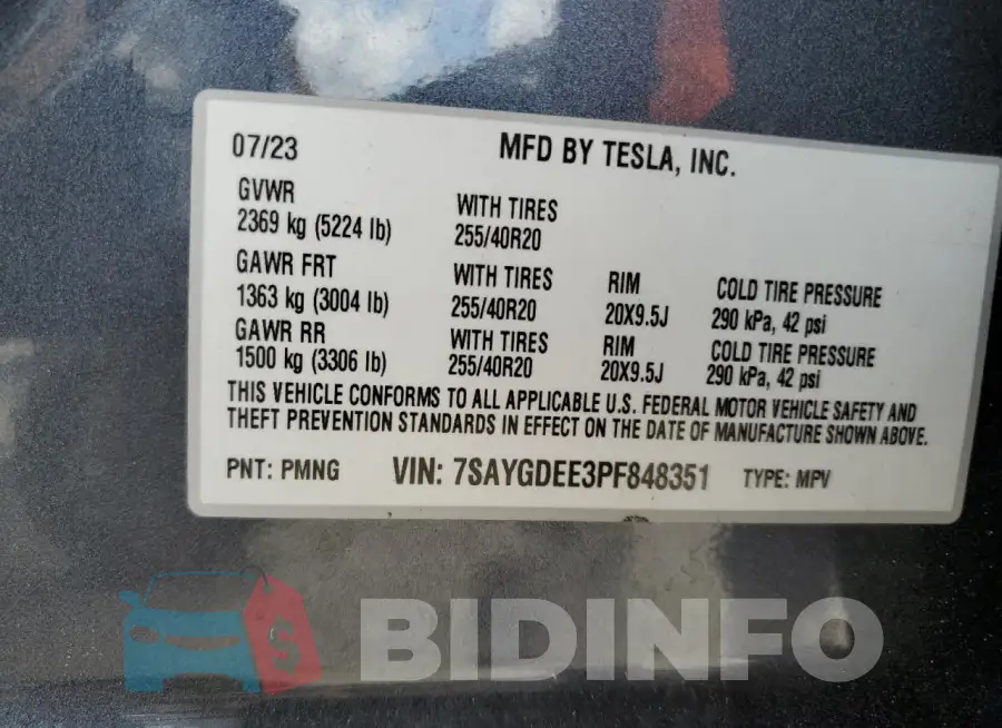 7SAYGDEE3PF848351 Photo# 13