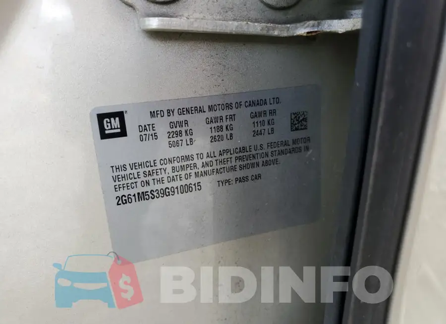 2G61M5S39G9100615 Photo# 12