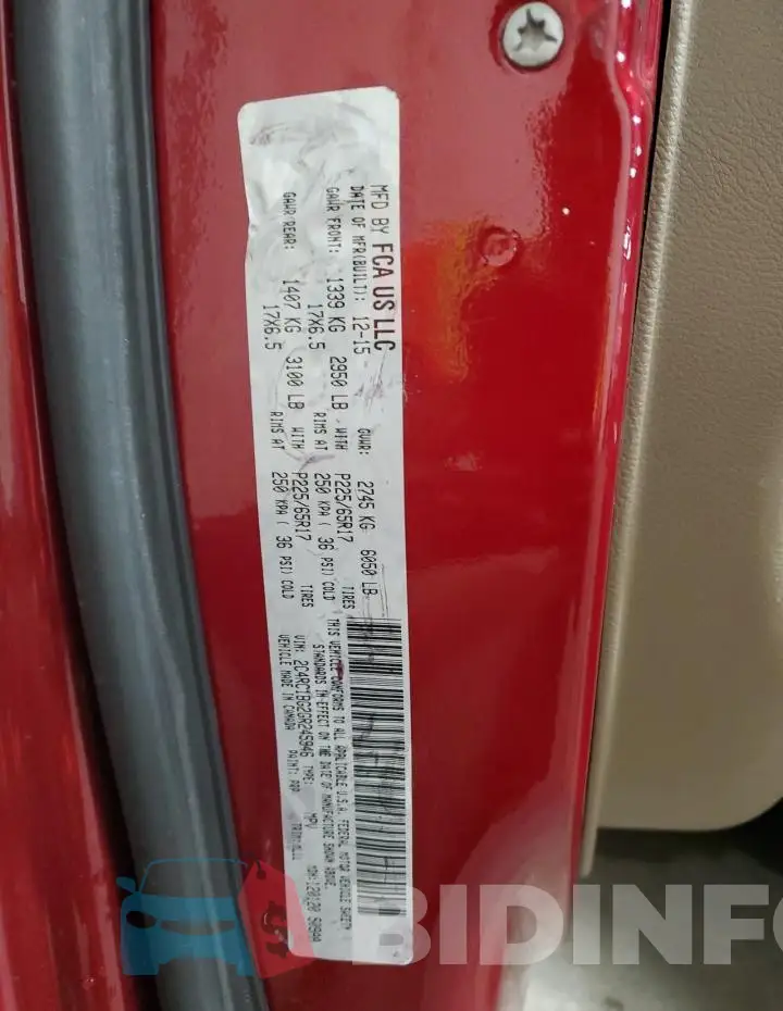 2C4RC1BG2GR245946 Photo# 14