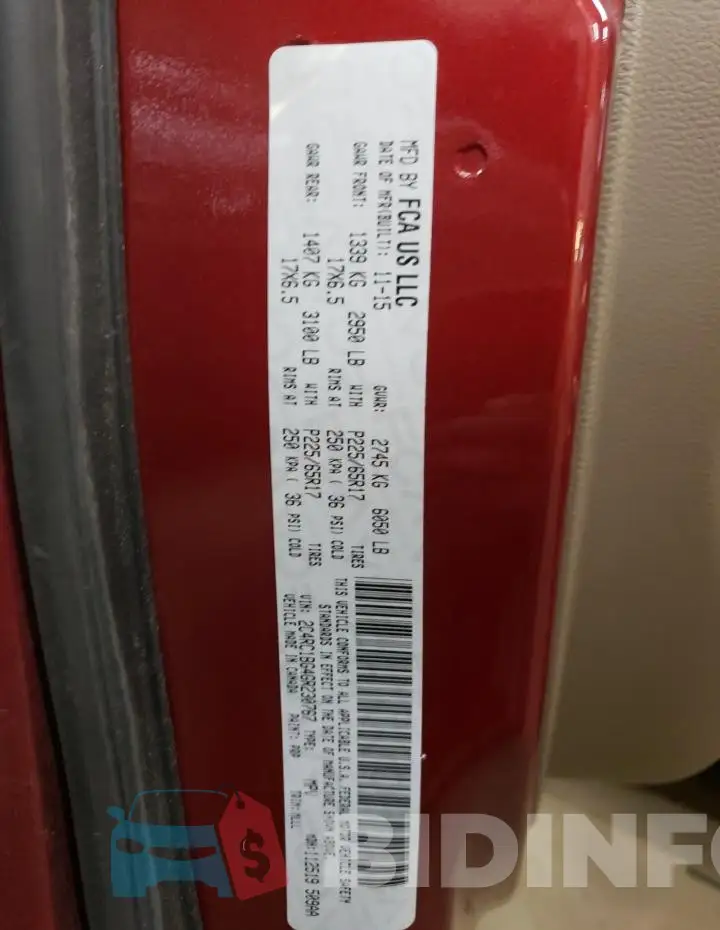 2C4RC1BG4GR230767 Photo# 13