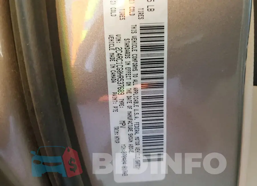 2C4RC1CG0HR537689 Photo# 12