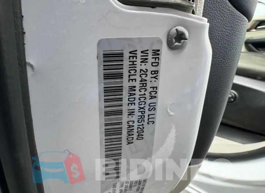 2C4RC1CGXPR512040 Photo# 10