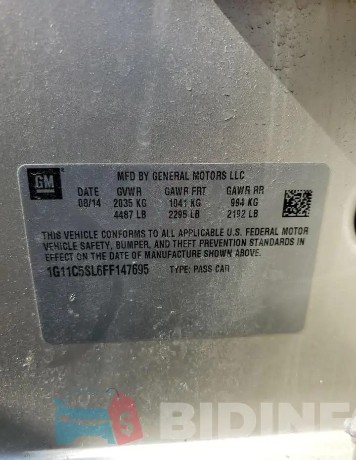 1G11C5SL6FF147695 Photo# 12