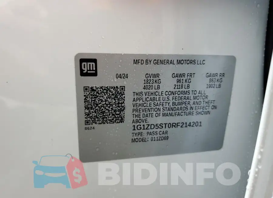 1G1ZD5ST0RF214201 Photo# 12