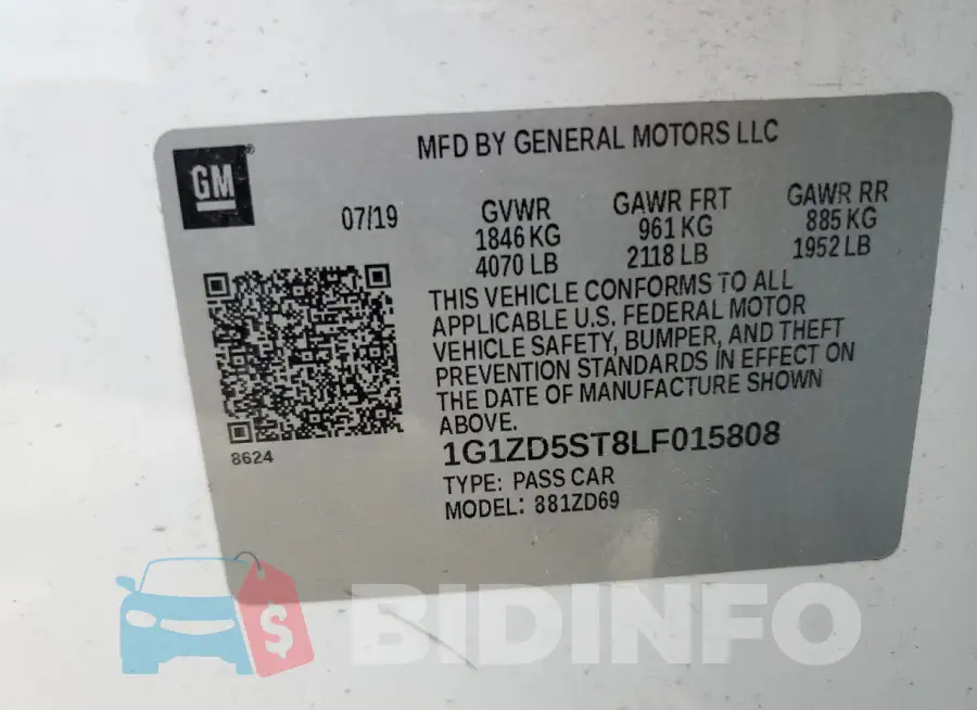 1G1ZD5ST8LF015808 Photo# 12