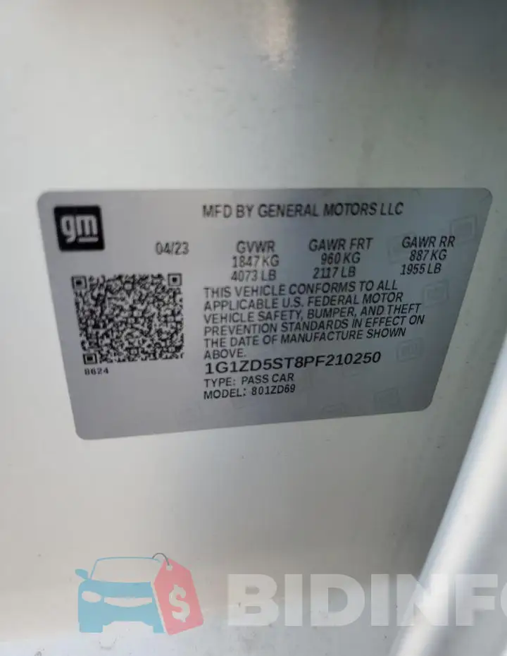 1G1ZD5ST8PF210250 Photo# 12