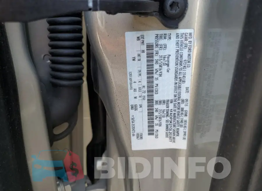 1FADP3K21GL203877 Photo# 12
