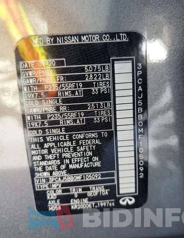 3PCAJ5BB0MF105092 Photo# 12