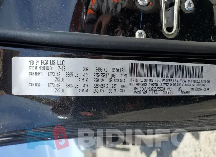 1C4PJMCX7KD255980 Photo# 14
