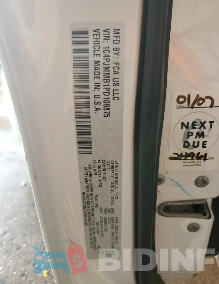 1C4PJMMB1PD109875 Photo# 13