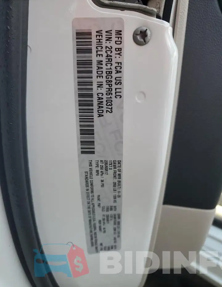 2C4RC1BG8PR610372 Photo# 14