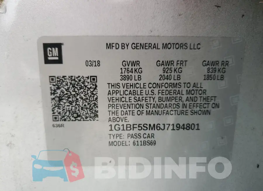 1G1BF5SM6J7194801 Photo# 12