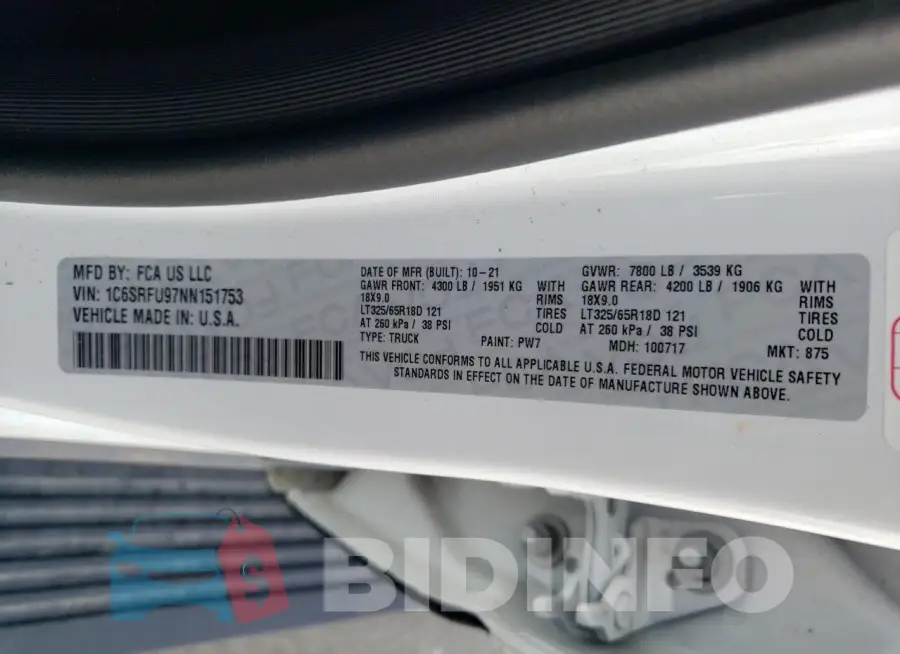 1C6SRFU97NN151753 Photo# 12