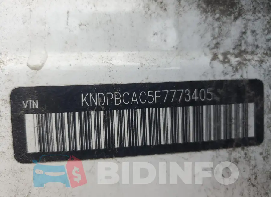 KNDPBCAC5F7773405 Photo# 13