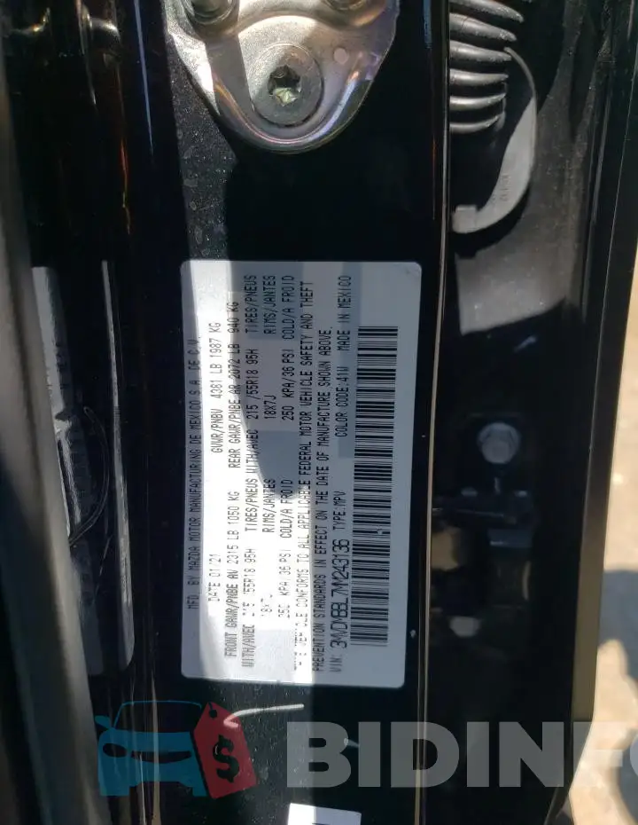 3MVDMBBL7MM243136 Photo# 13