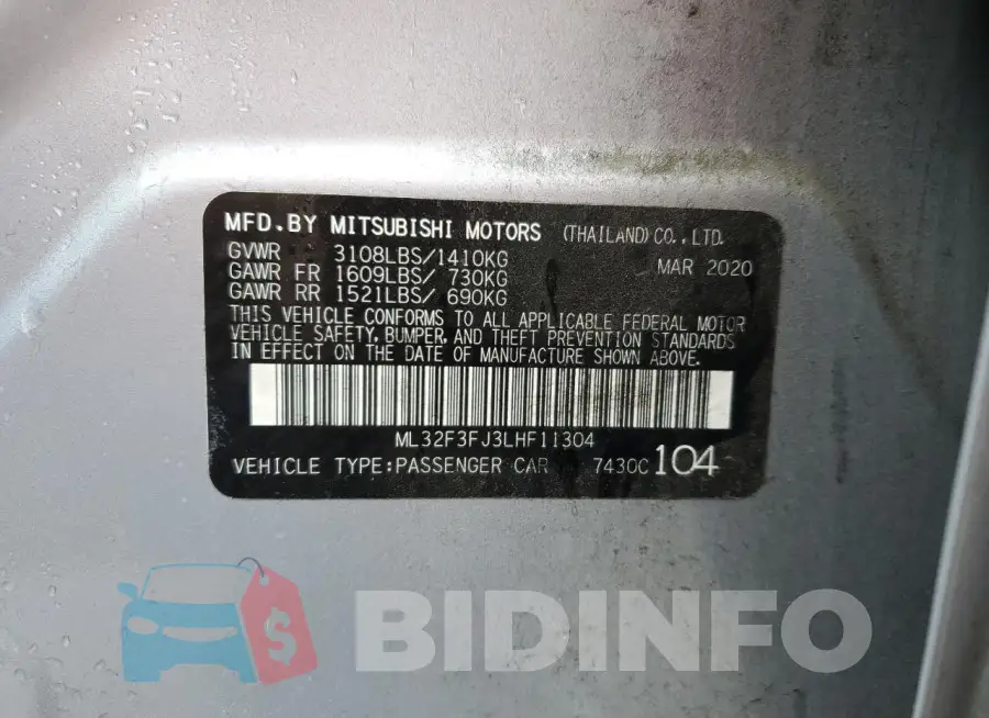 ML32F3FJ3LHF11304 Photo# 12
