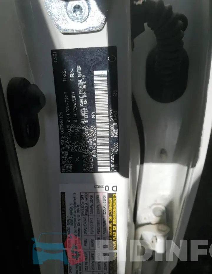 JTEEU5JR1N5262829 Photo# 12