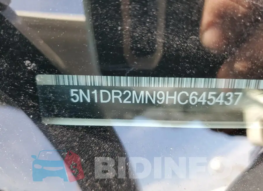 5N1DR2MN9HC645437 Photo# 12