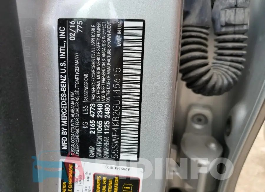 55SWF4KB2GU145615 Photo# 12