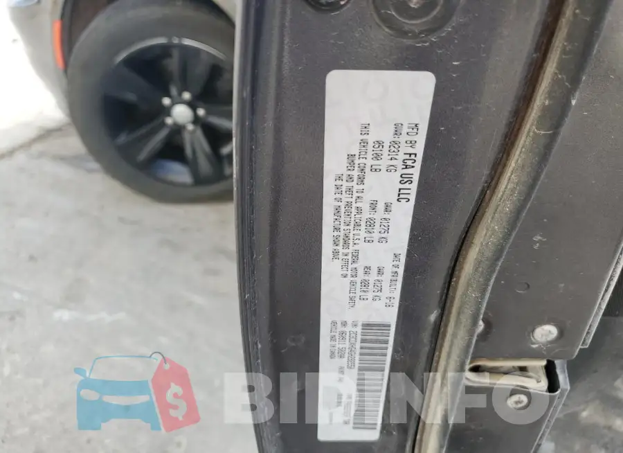 2C3CDXHG4GH292550 Photo# 12