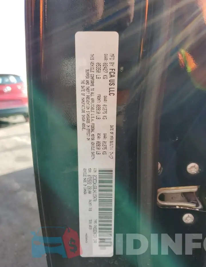 2C3CDXJG8JH115470 Photo# 12
