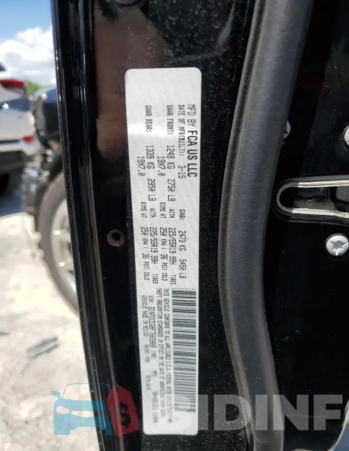 3C4PDCEG8FT665668 Photo# 14