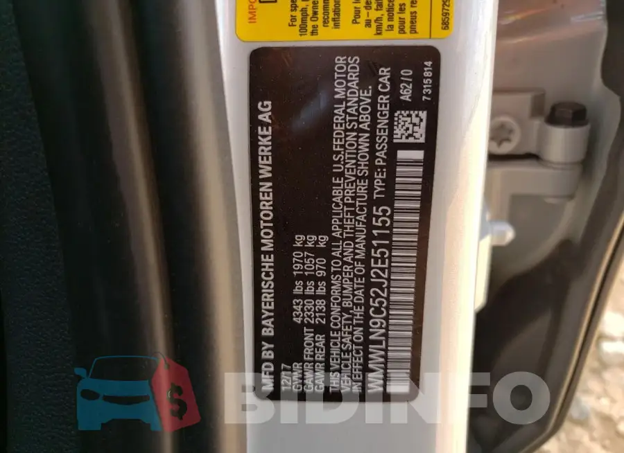 WMWLN9C52J2E51155 Photo# 12