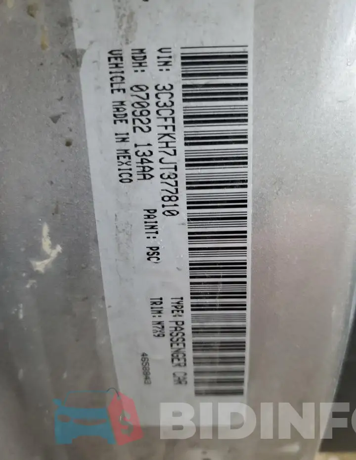 3C3CFFKH7JT377810 Photo# 13